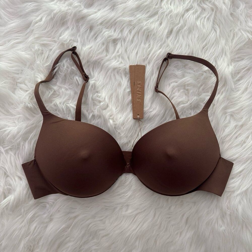 Skims Ultimate Nipple Pushup Bra Jasper Size 36B